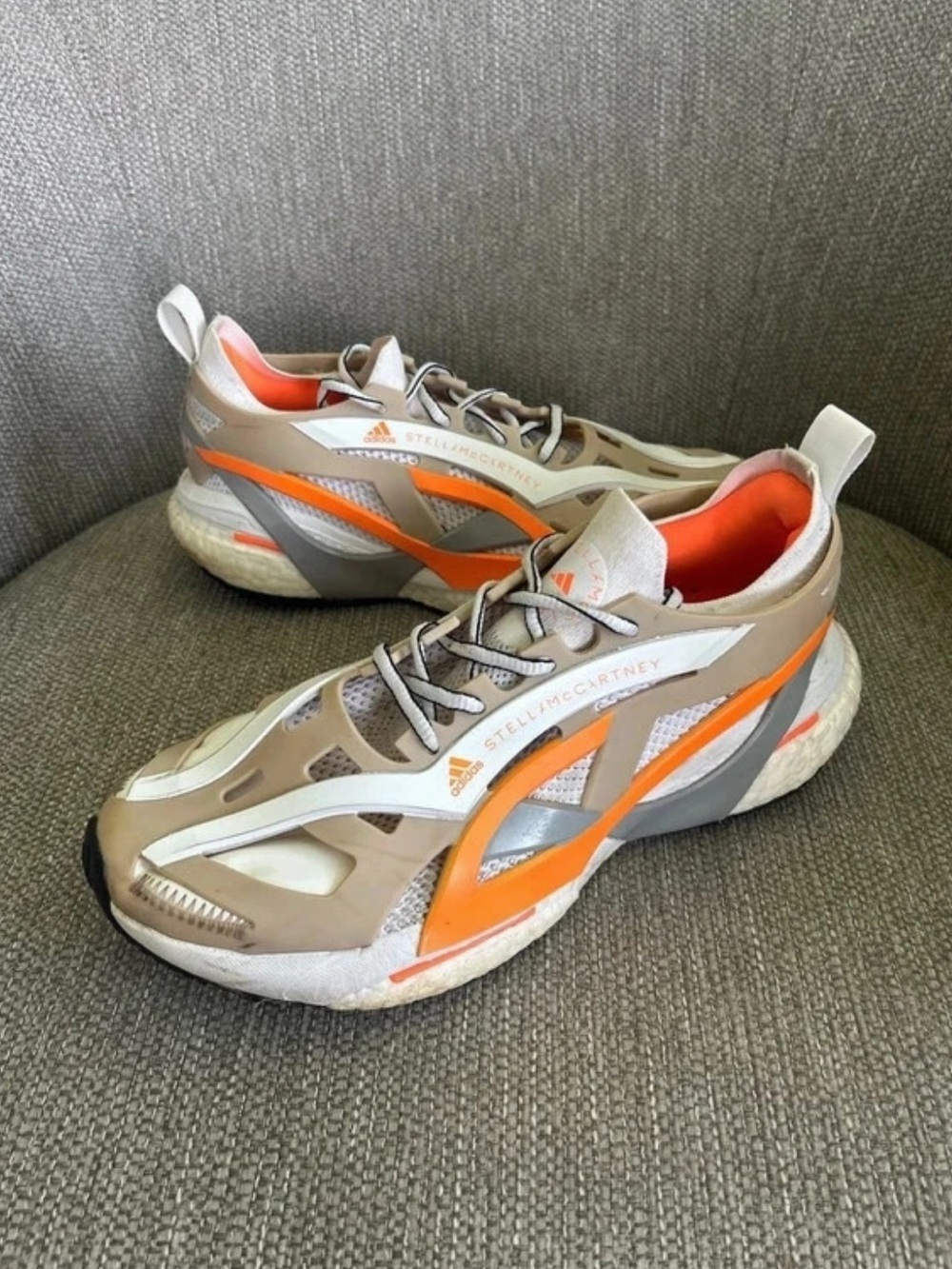 Adidas by Stella McCartney Solarglide Ash Pearl Signal Orange